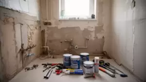 remont małej łazienki w bloku