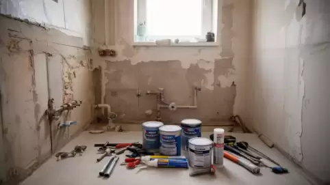 remont małej łazienki w bloku